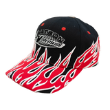 WATSON WORLDWIDE RACING FLAMES DAD HAT (BLACK)