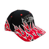 WATSON WORLDWIDE RACING FLAMES DAD HAT (BLACK)