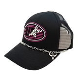 WATSON WORLDWIDE PEARLS TRUCKER HAT (BLACK)