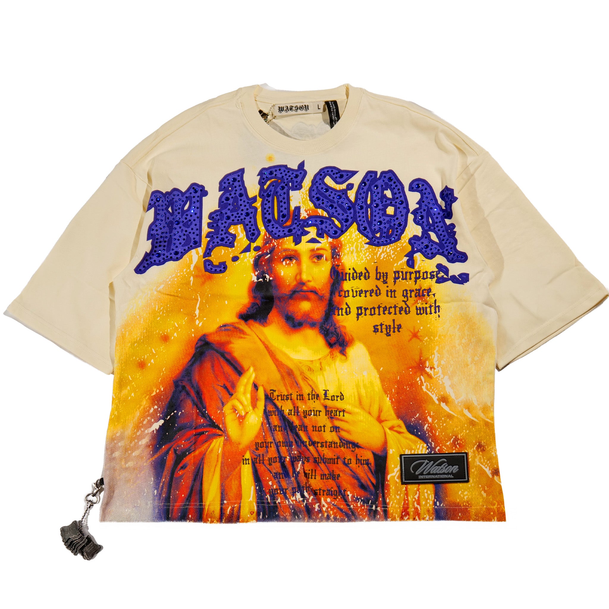WATSON GUIDED BY PURPOSE CREAM TSHIRT – Watson Luxe