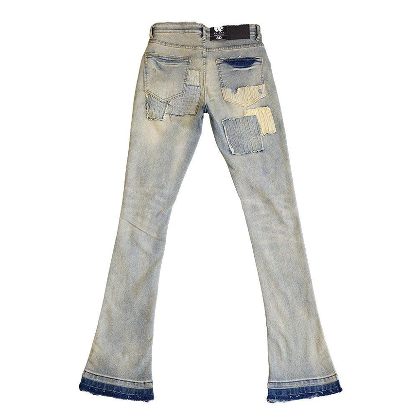 VINTAGE WASH STACKED DENIM - Allstarelite.com