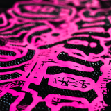 WATSON PINK SKULL T-SHIRT (BLACK)